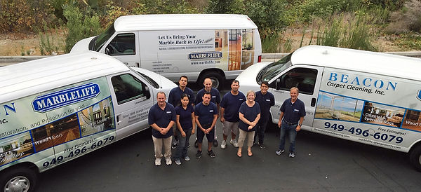 The Beacon Carpet Cleaning, Inc. van